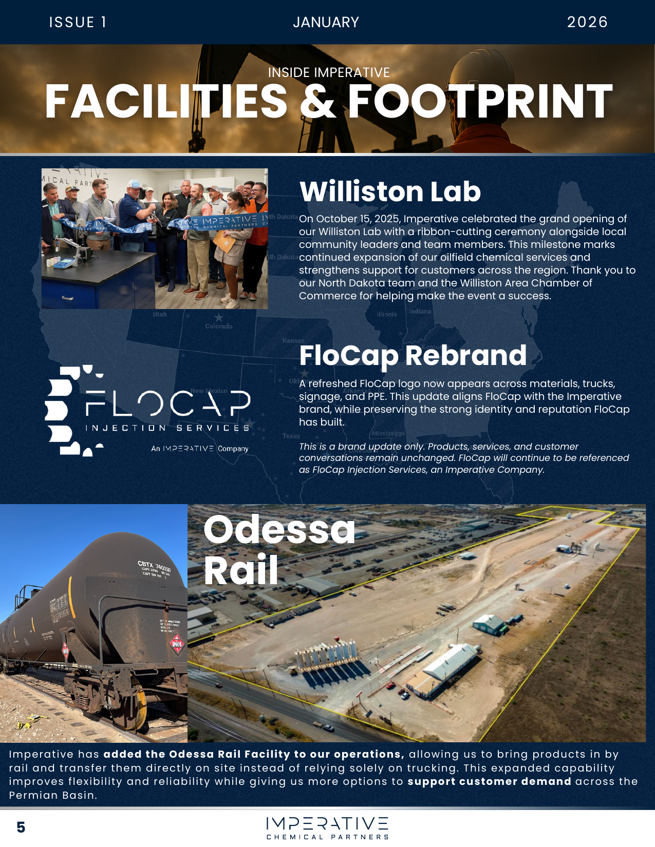Facilities and Footprint spread